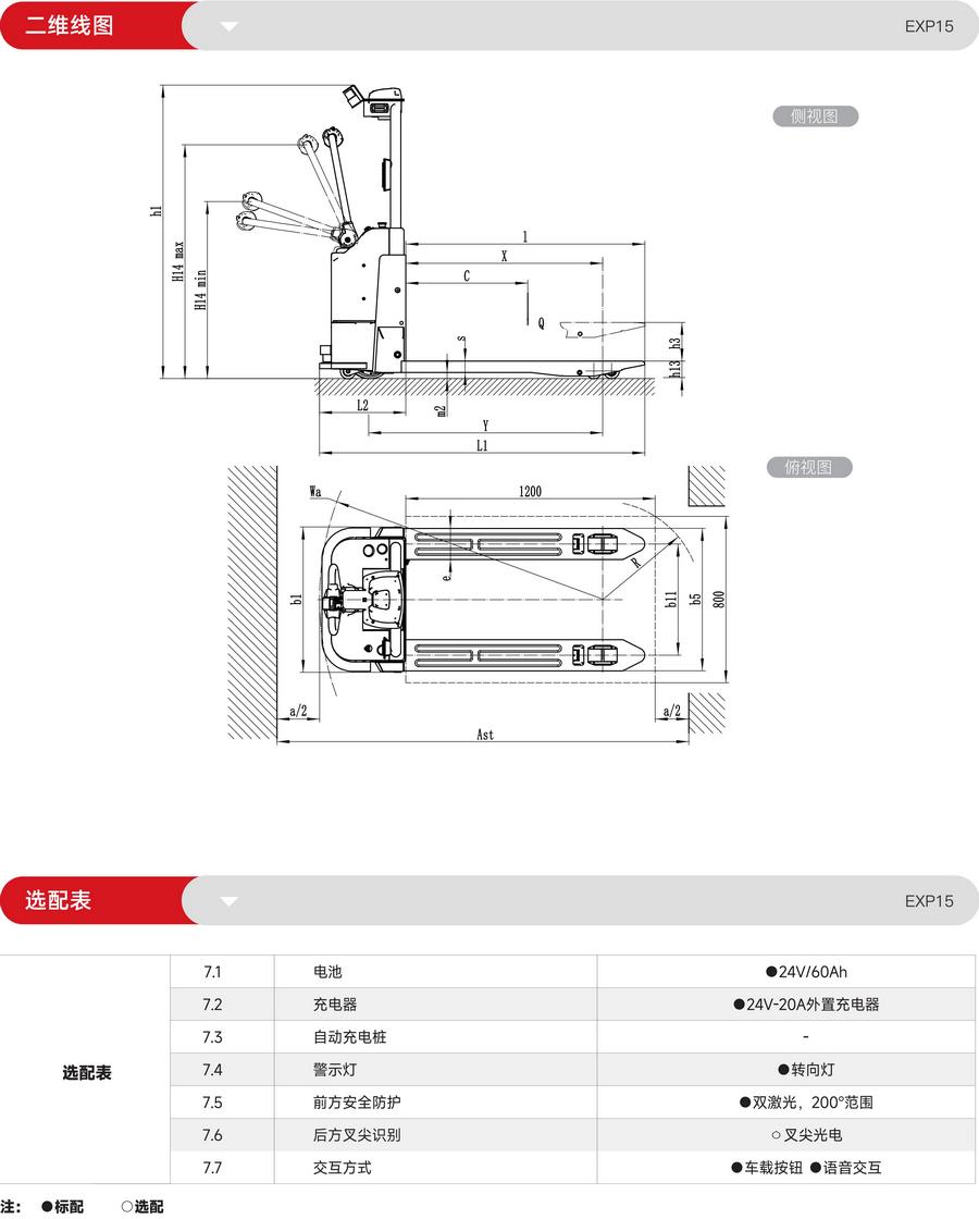 EXP15極簡自動搬運車（chē）