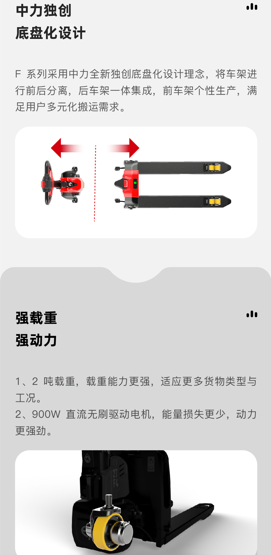 中力F4201鋰（lǐ）電池全電動搬運車,托盤搬運車